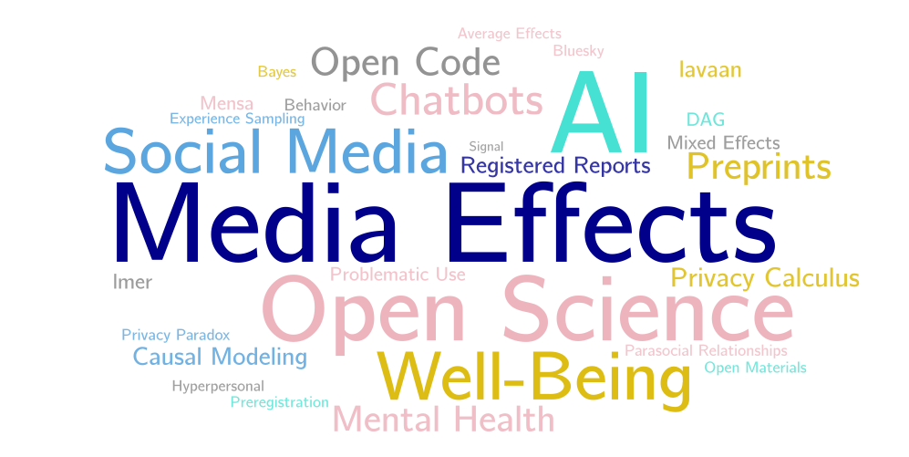 Word Cloud describing the team