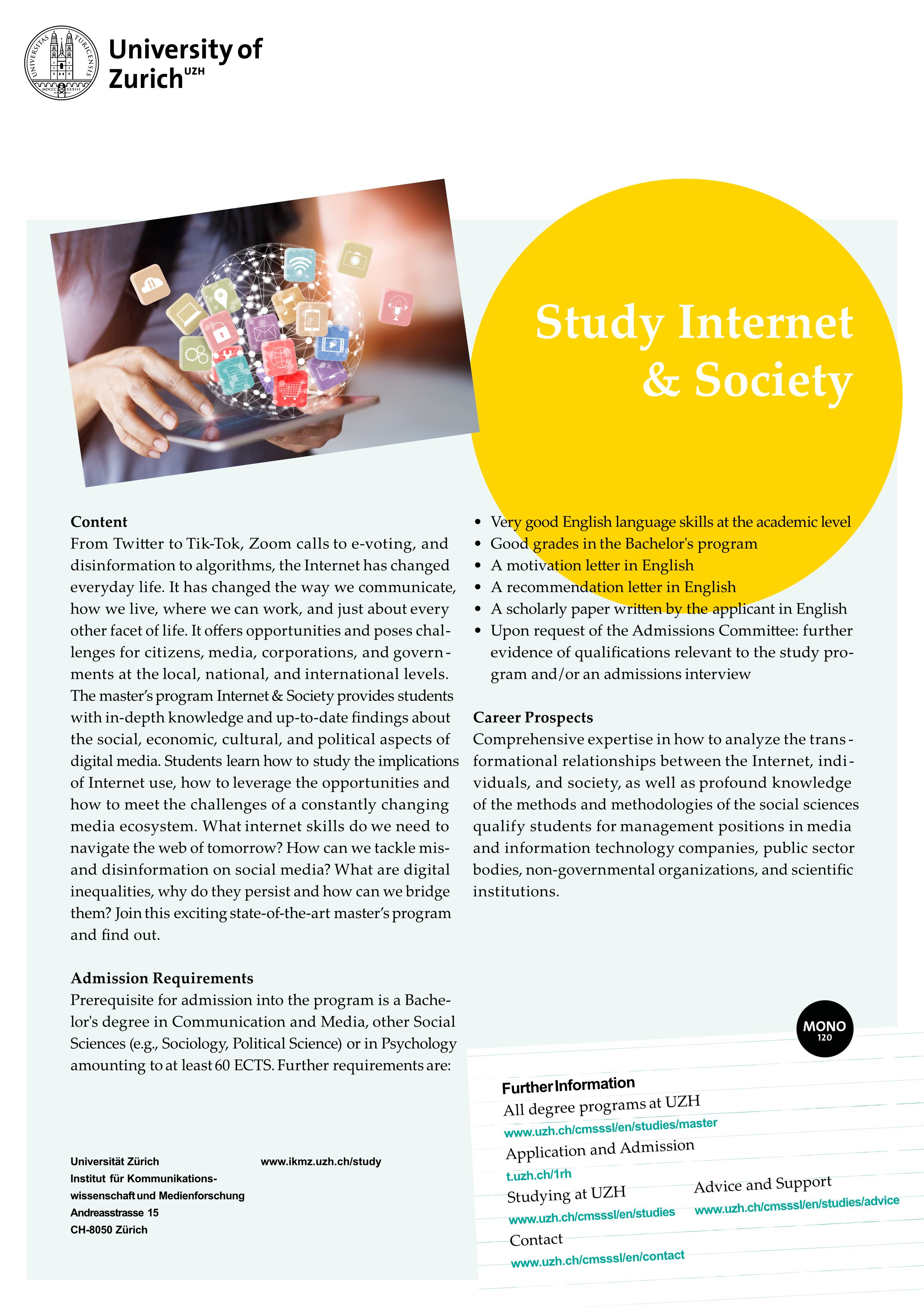 Flyer Internet & Society